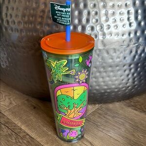 STARBUCKS Disney Animal Kingdom Travel Tumbler Cold Cup NWT *no pins*